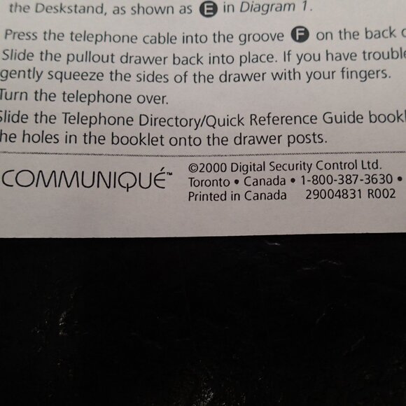 DSC Desk Stand for Communique Phone System - Picture 2 of 7